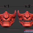 ghost_of_tsushima_mask_3d_print_stl_file_10.jpg Ghost of Tsushima Mask 3D print model