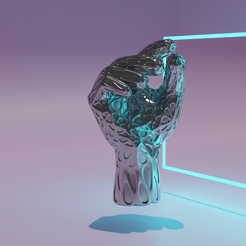 main-lattice.png Fichier STL Main lattice hand・Objet imprimable en 3D à télécharger