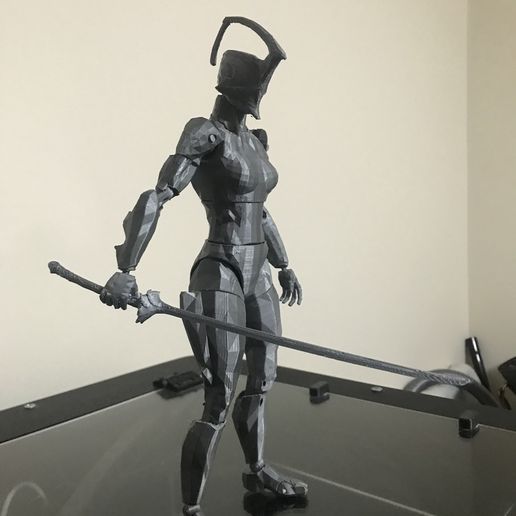 最新エルメス 🧸 Warframe Nyx Action Figure・Free STL File for ・Cults ゲームキャラクター