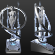 CortanaClay.png Halo Cortana 3D print model