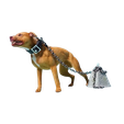 28afa149-e5ec-4578-90a5-1ea147df44cd-removebg-preview.png Chien de garde avec chaîne et poids - Modèle 3D réaliste