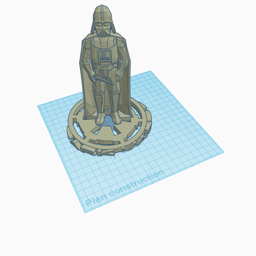 star wars dark Vader 3D model