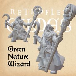 IMG_1305.jpeg Fichier STL Le magicien de la nature verte de Ye Olde Worlde・Objet pour imprimante 3D à télécharger