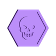 hexagon_skull.stl 81 Symbol Meeple Hexagons Collection – 3D Printable Game Tokens