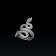 dsfsdf4sdg4ft4rd7gf8drfgr5.jpg Snake Ring v3 Hollowed 3D print model