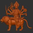 3.jpg durga mata 3D print model