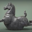 untitled.1125.jpg Fat horse statue 3D Model