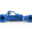 71.jpg Diecast Supermodified front engine race car Base Version 2 Scale 1:25