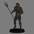 01.jpg Aquaman - Justice League low poly 3d print