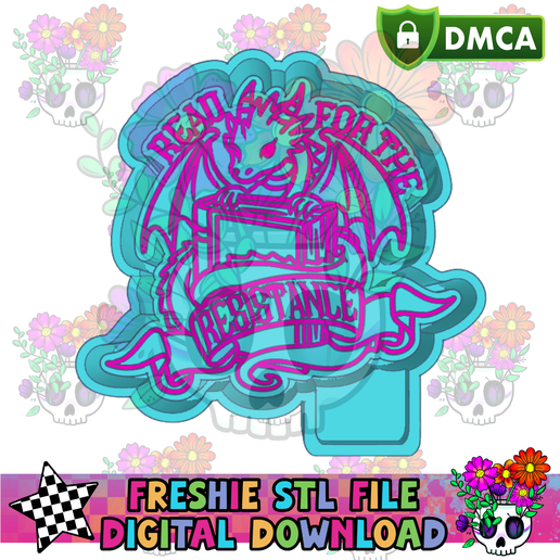 Read Resistance STL Freshie Housing