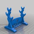 japanese_samurai_pen_stand_m_with_support_v01.png Japanese Samurai Design Pen Stand with MakerBot Logo
