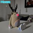 RENO-09.jpg Rudolf the Reindeer with movement and luminous nose