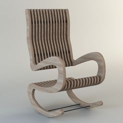 Chair-1011-4.jpg DWG-Datei Stuhl 1011 3D-Modell・Design für 3D-Drucker zum herunterladen, sunriseHA