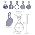 plan.png STL file Shopping cart token・Model to download and 3D print