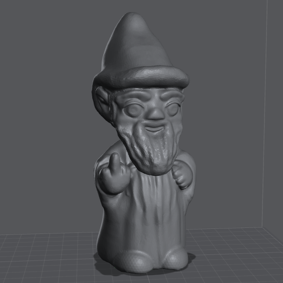 Gnome-Finger.png Archivo STL Gnomo dando el dedo・Modelo para descargar y imprimir en 3D, NicoshStudios