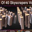 Pack-of-40-Skyscrapers-Volume-02-Sculpted-by-Yacine-BRINIS-Set-051.jpg Pack Of 40 Skyscrapers Volume 02