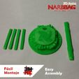 hoguera-hombrelobo-castronegro-desmontada-cults-mini.jpg Free STL file CastroNegro's Werewolf Card Bonfire・3D print object to download