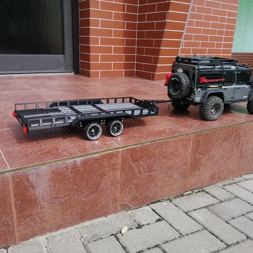 3d Printed RC Utility Trailer 1/10 Scale