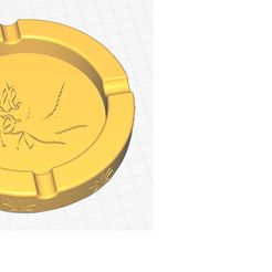 rollupash.jpg Archivo STL Cenicero enrollable de hierba・Modelo de impresión 3D para descargar