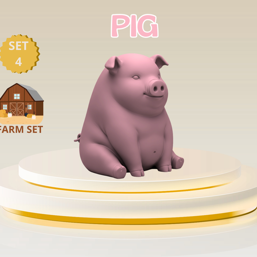 Cute Mini Pig – Commercial