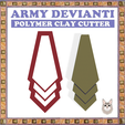 Seep ae eae eer eS Moder a thence ap ee ss fa Zz, a < >, in| co) pt iy 6S a < STL file POLYMER CLAY CUTTER 3 SIZE .CC. ARMY DEVIANTI・3D printer design to download, armydevianti