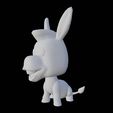 1_Camera-2_002.jpg Stylized Chibi Donkey - 3D Print Ready