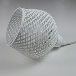 1.jpg STL-Datei Lampenschirm Shapeshifter, inspiriert von der Dentelle-Kollektion kostenlos・3D-druckbares Objekt zum herunterladen