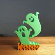 small20210916_173822.jpg Free STL file Floating Ghosts Halloween Ornament・3D printer model to download