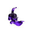 SugarCat_Opt1_Multi1.stl Fichier STL gratuit Chat en sucre・Objet pour imprimante 3D à télécharger