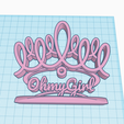 ohmygirl.png K-pop, P-pop, C-pop, Thai, Logos Collection 1 Logo Decor Display Ornament