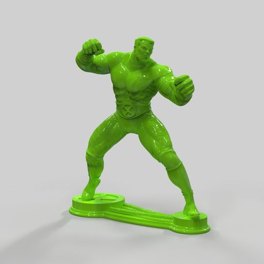 colossus x men 3D print model - 3D model önizlemesi