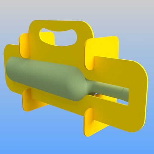 Rack for Wine Bottle 3D model