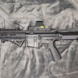 Collapsed-left-side.jpg Culata Airsoft M4 PDW Estilo Honey Badger