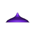 SAUCER_TOP.stl Lampada per orticoltura "Cow Abduction"