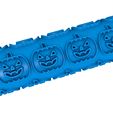 586545455.jpg Halloween clay roller stl / SKULL HALLOWEEN pottery roller stl / ghost pattern cutter printer