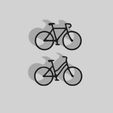 Duo-de-bicicletas.jpg Décoration en duo de bicyclettes - 2D Art