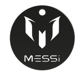 Render1.png Lionel Messi logo key ring (Lionel Messi logo key ring)