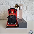 004B.jpg POTTER INSPIRED TOON TRAIN MONEY BANK/NIGHT LIGHT