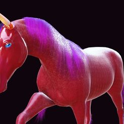 02.jpg DOWNLOAD HORSE 3D MODEL - American Quarter - animated for blender-fbx-unity-maya-unreal-c4d-3ds max - 3D printing HORSE