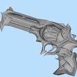 757-CCL-Valorant-cosplay-props-Glimpses-of-the-Revolver-Printed-prop-model-5.png 757 CCL Valorant adereços para cosplay: Vislumbres do revólver - Modelo de adereço impresso