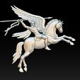 007.jpg Pegasus-Krieger-Relief 2.5D