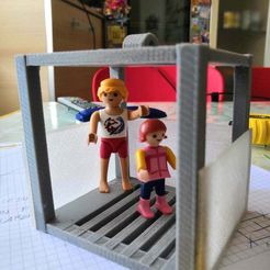IMG_20180926_104519.jpg Fichier STL gratuit Téléphérique Playmobil・Plan pour impression 3D à télécharger
