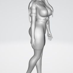 1.jpg STL-Datei Sexy Girl JAMIE01・3D-druckbare Vorlage zum herunterladen, TriFx