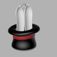 Chapeau-lapin.jpg ciondolo a forma di cappello da coniglio