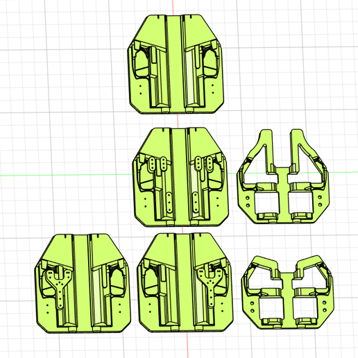 Heckler & Koch SFP9 (VK9) holster mold - 3D model önizlemesi