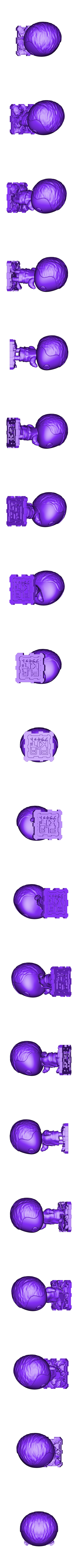 PlaKit_StrangerThings_Eleven.stl 怪奇事物》第一季套装