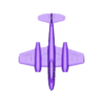200_Meteor_T7_00.STL 1:200 Gloster Meteor biplace