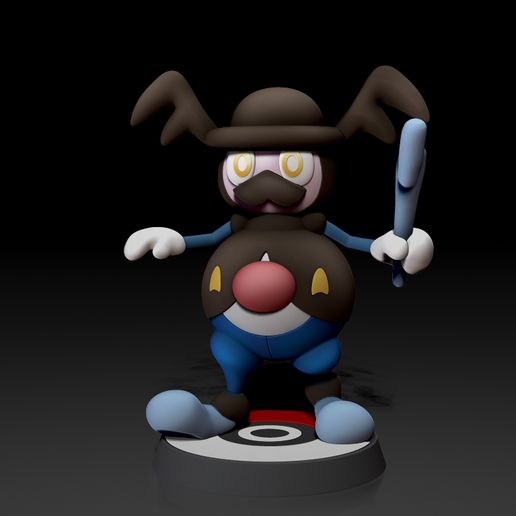 Mr Rime 3d Model STL file Mime Jr.,Mr. Mime,Galarian Mr. Mime,Mr.Rime, - POKÉMON ...