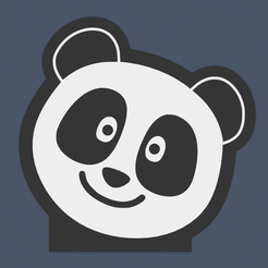 Foto-1.png STL-Datei Panda-Lampe・Vorlage für 3D-Druck zum herunterladen