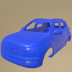 d30_013.png Fichier STL Hyundai Venue Turbo 2022 CARROSSERIE IMPRIMABLE・Modèle pour imprimante 3D à télécharger